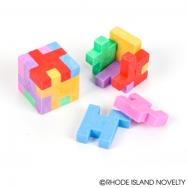 1in.-Puzzle Cube Eraser-Erasers-DOZEN by Rhode Island Novelty
